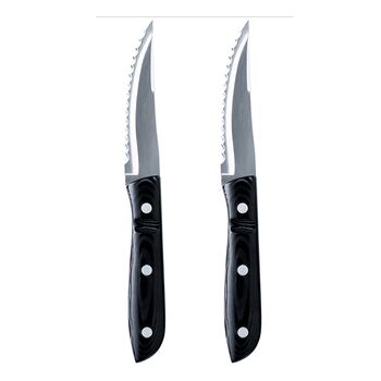 Gense - Old Farmer Micarta Grillkniv XL 2-pack