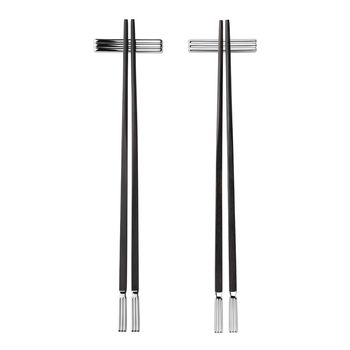 Georg Jensen - Bernadotte Ätpinnar + Hållare 2-pack