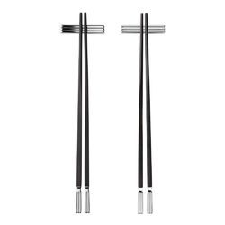 Georg Jensen - Bernadotte Ätpinnar + Hållare 2-pack