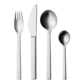 Georg Jensen - New York Bestickset 16 delar Matt