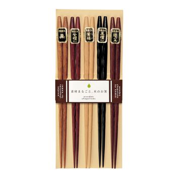 KAWAI - Ätpinnar Caved Wood 5-pack