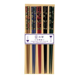 KAWAI - Ätpinnar Susutake-Komon 5-pack Japansk Dekor