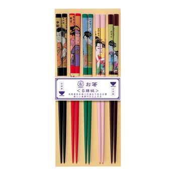 KAWAI - Ätpinnar Ukiyoe 5-pack