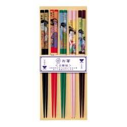 KAWAI - Ätpinnar Ukiyoe 5-pack