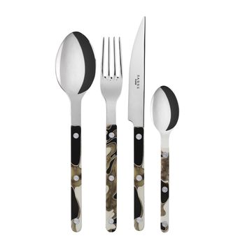 Sabre - Bistrot Bestickset 24 delar Dune Black