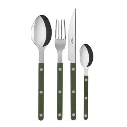 Sabre - Bistrot Bestickset 4 delar Grön