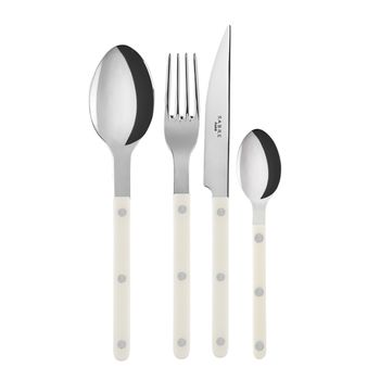 Sabre - Bistrot Bestickset 4 delar Ivory